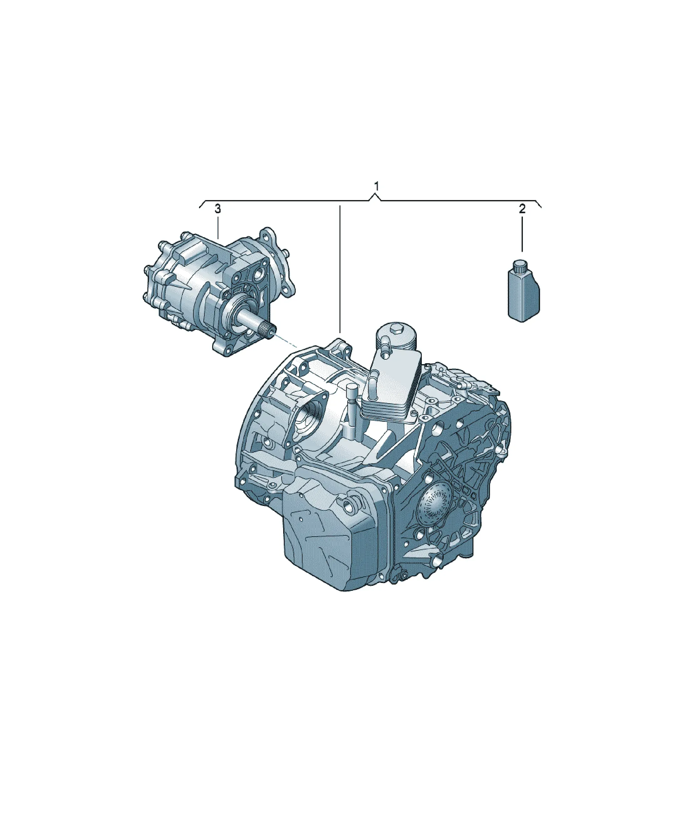 DSG transmission diagram