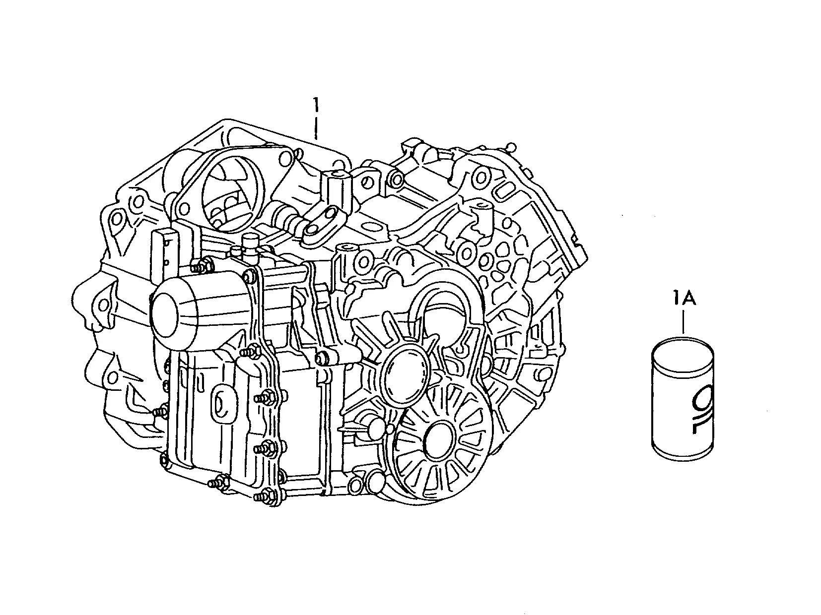 DSG transmission diagram