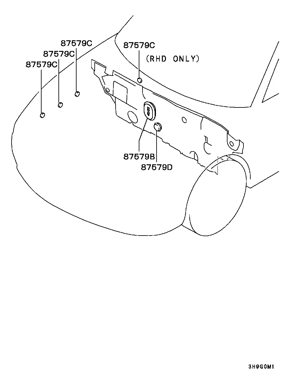 A/C condenser diagram