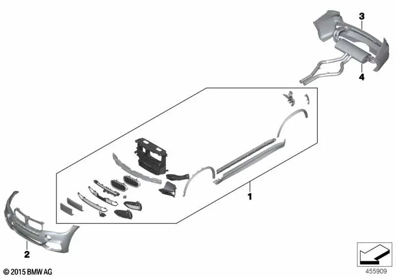 M aerodynamic package diagram