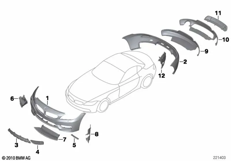 M aerodynamic package diagram
