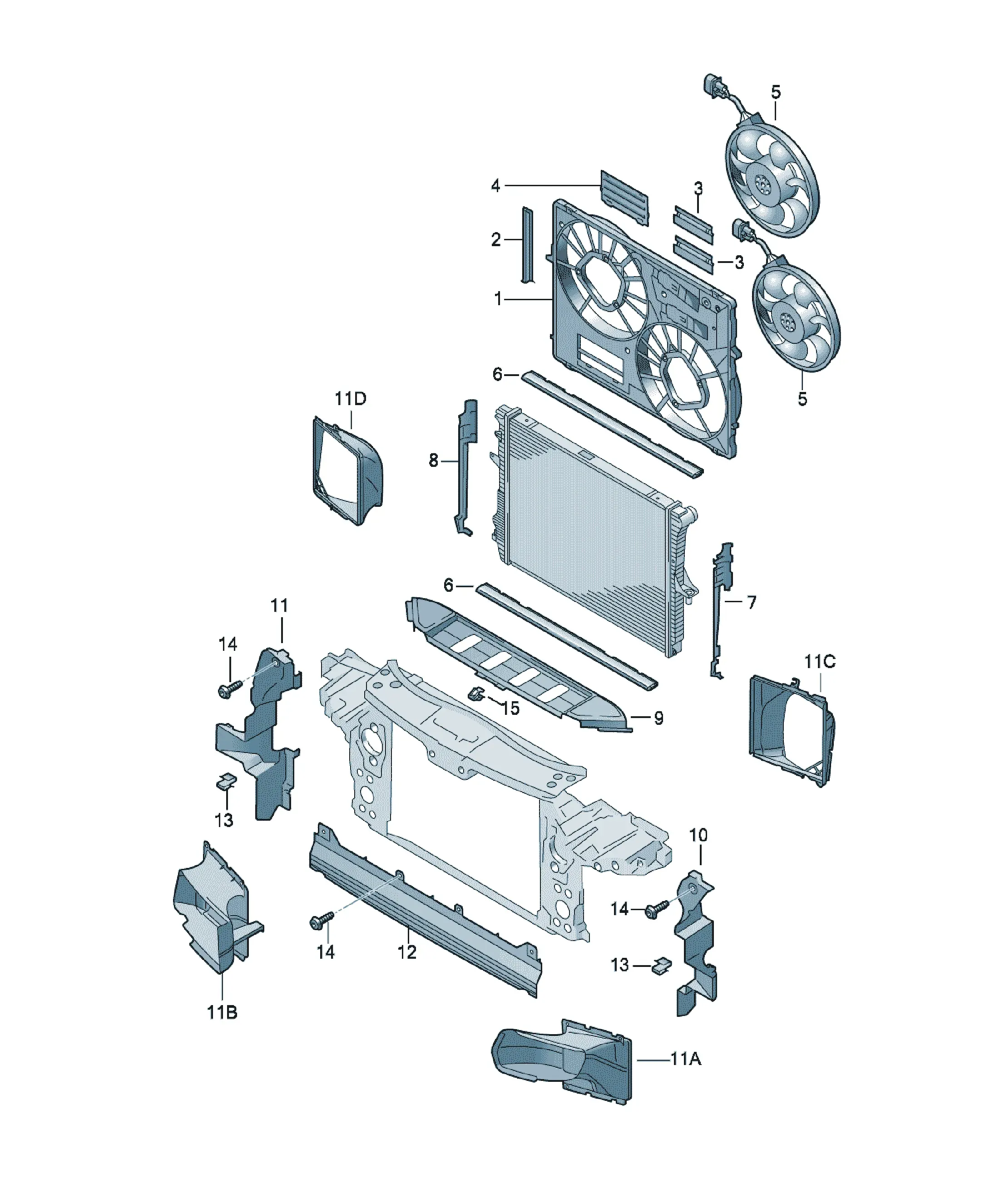 Air duct diagram