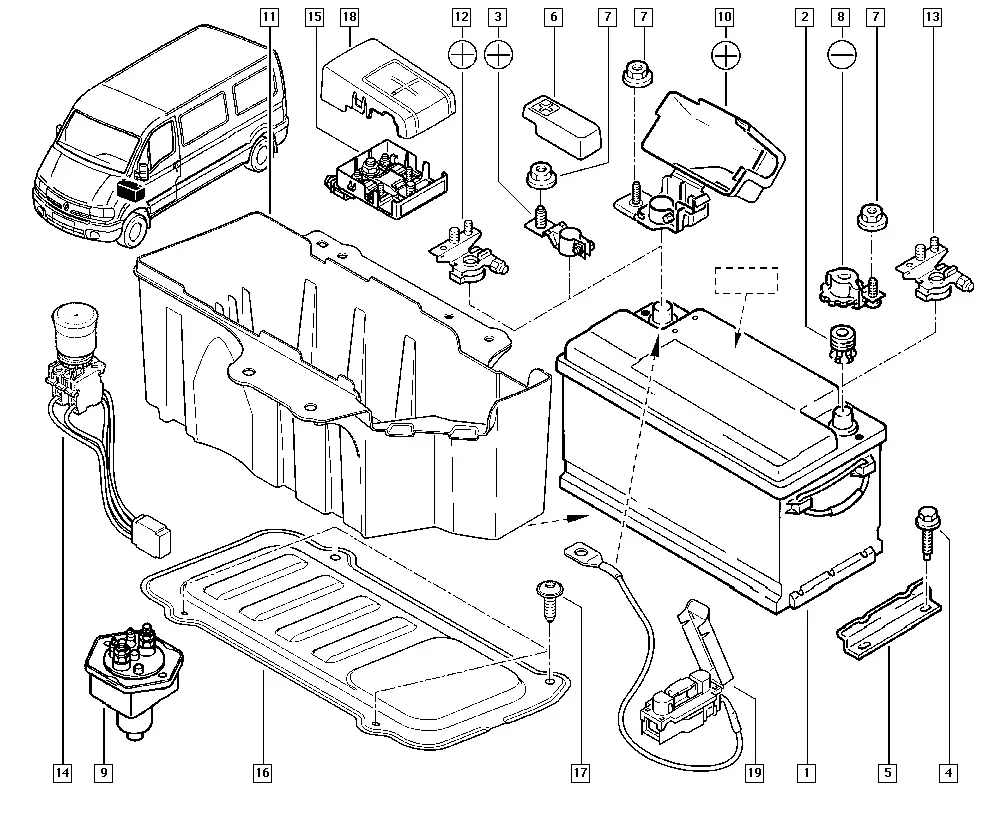 Battery diagram