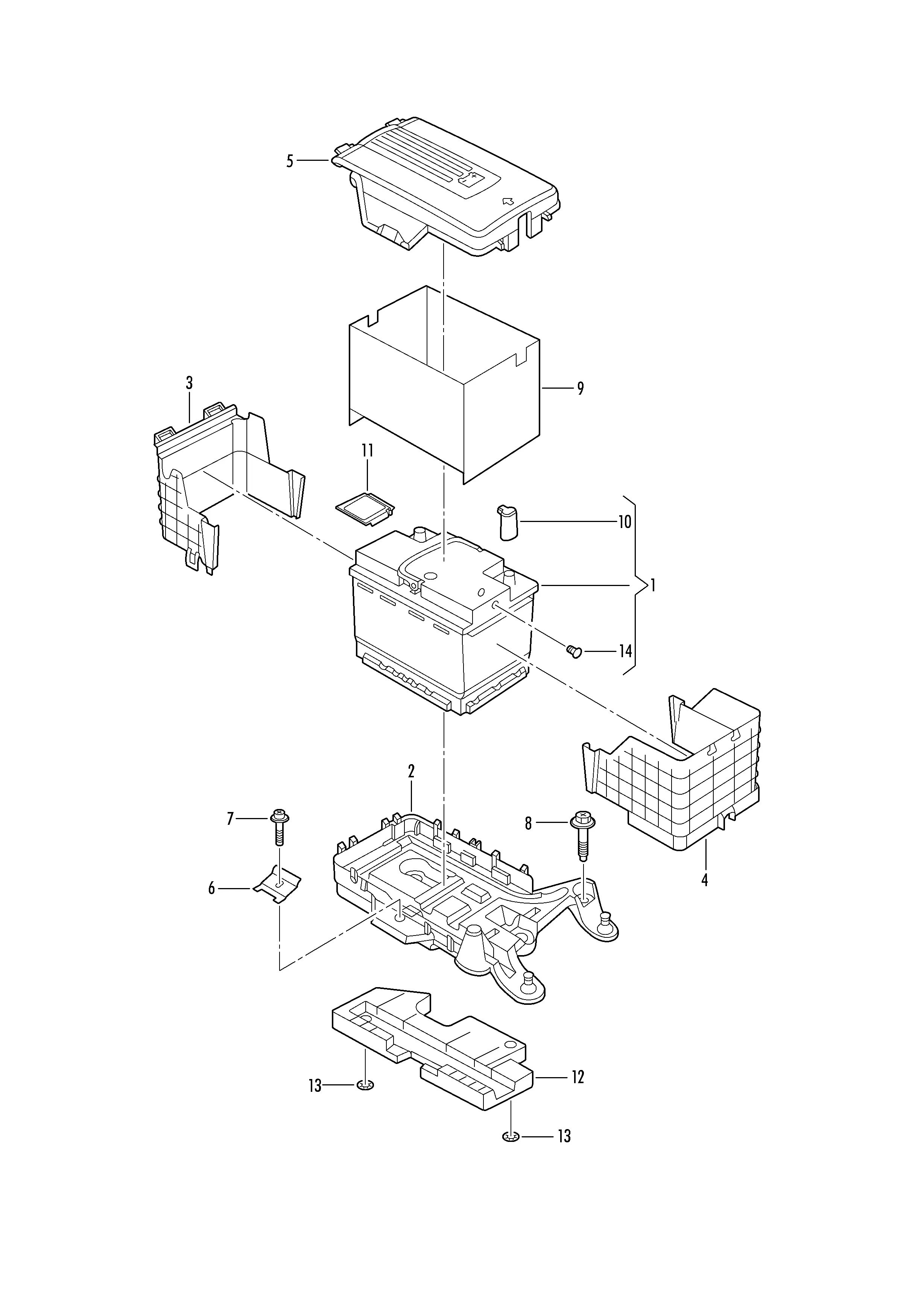 Battery diagram