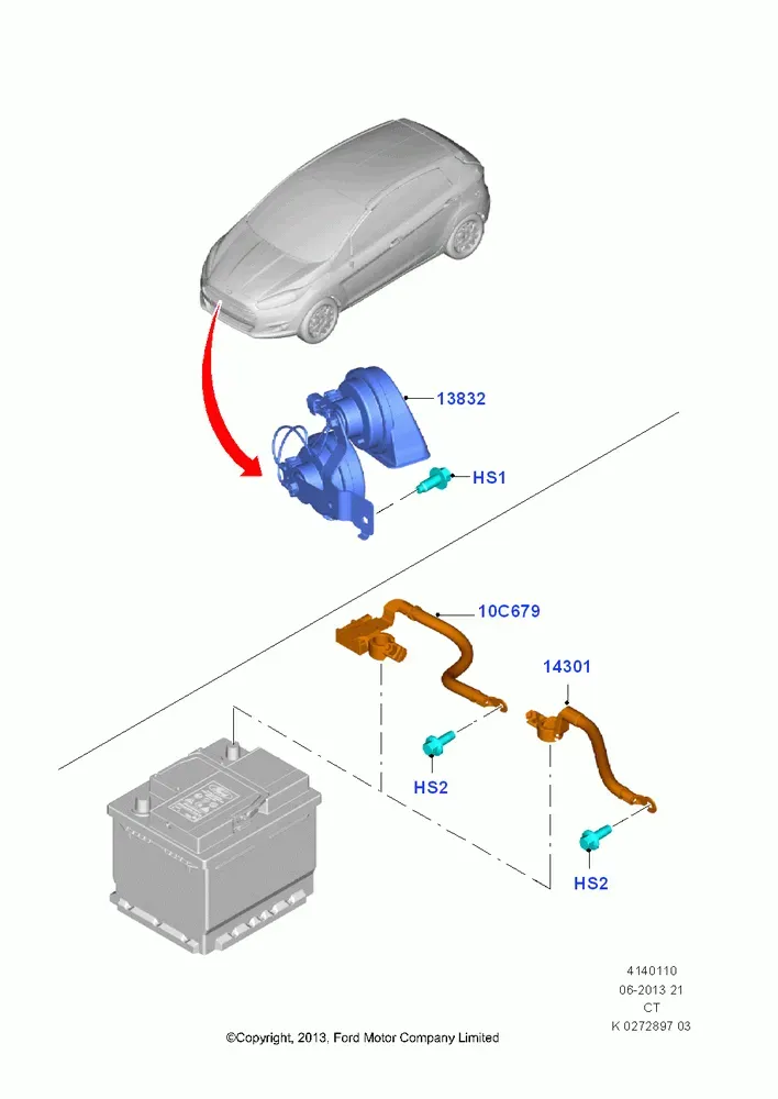 Electrical equipment diagram