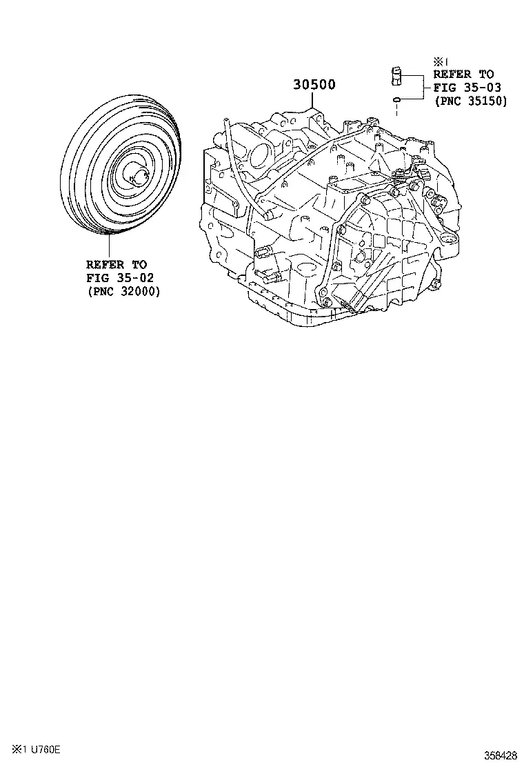 Transaxle assembly diagram