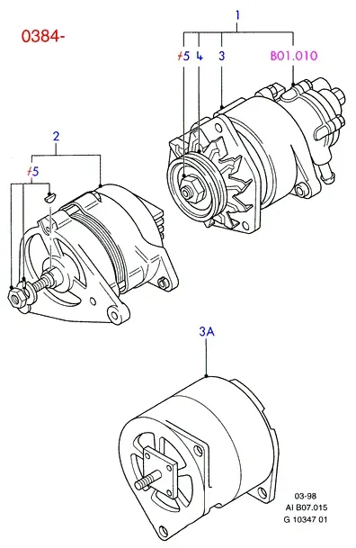 Alternator diagram