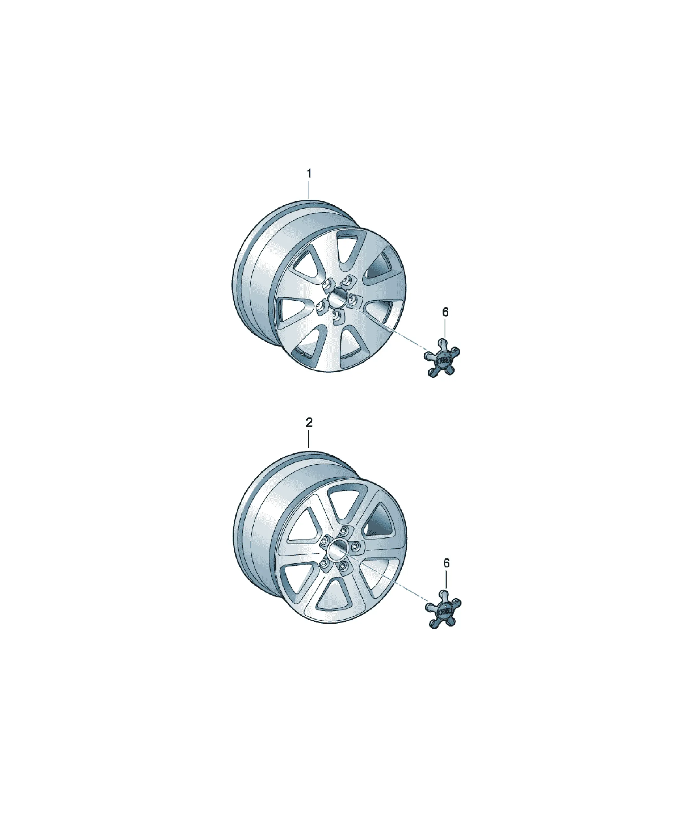 Wheel rim diagram