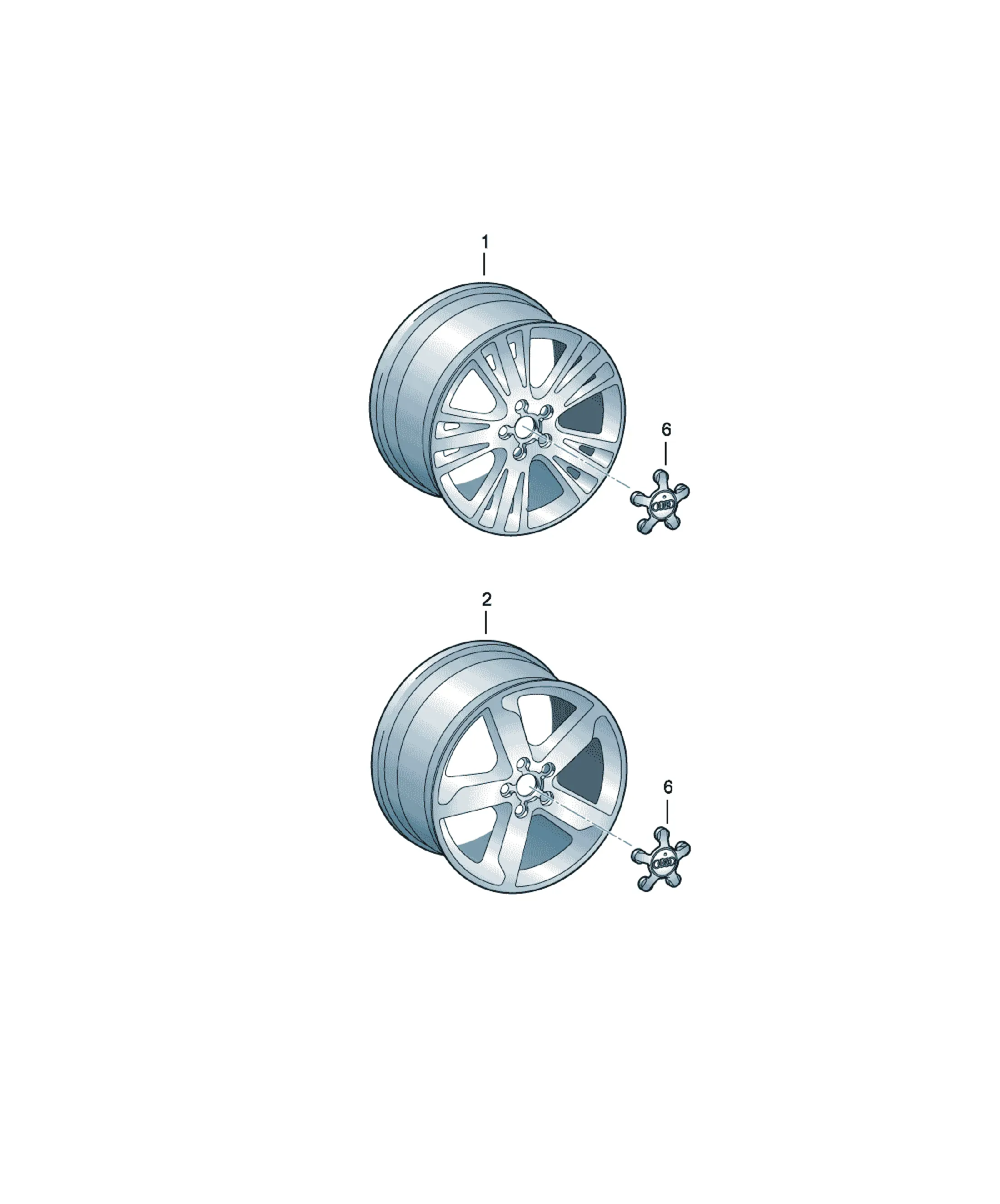 Wheel disc diagram