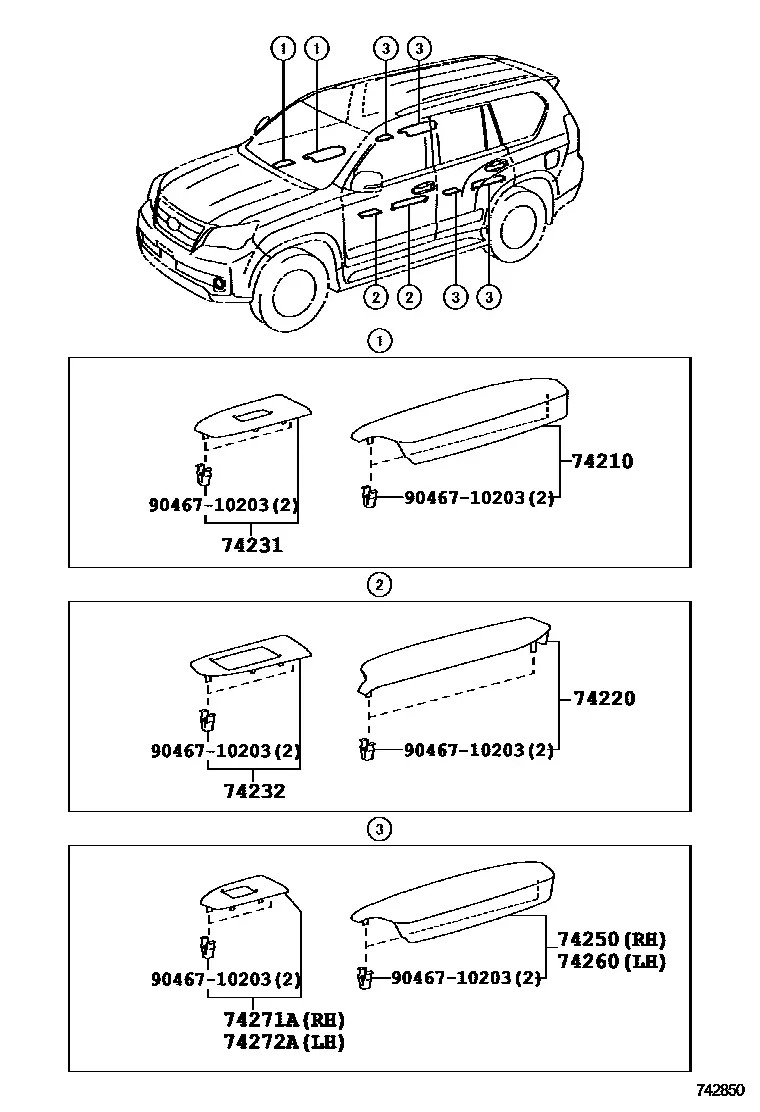 Armrest diagram
