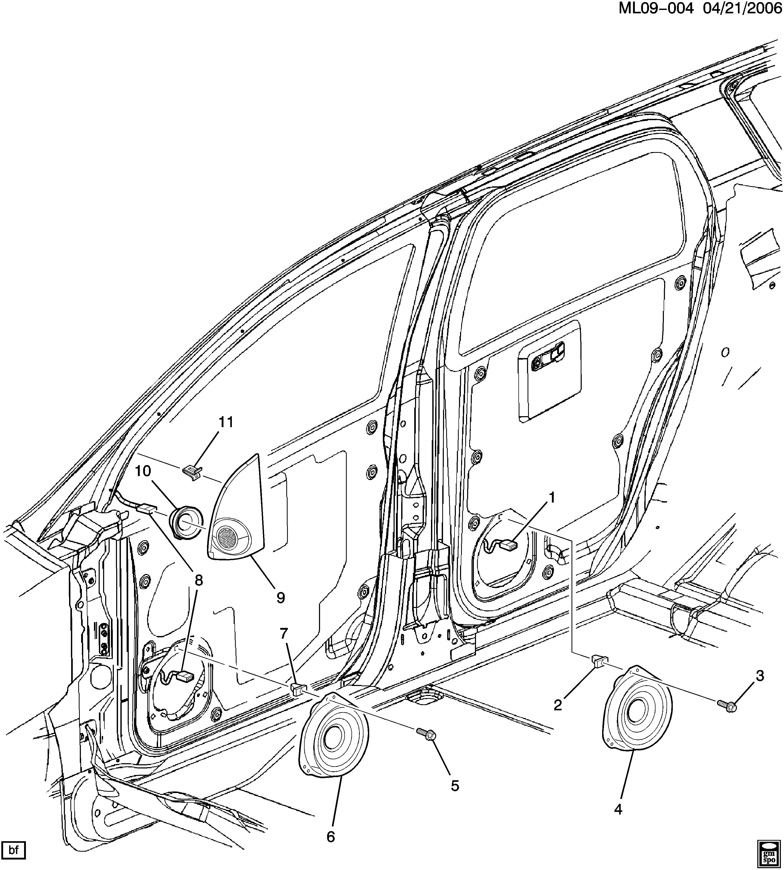Speaker system diagram
