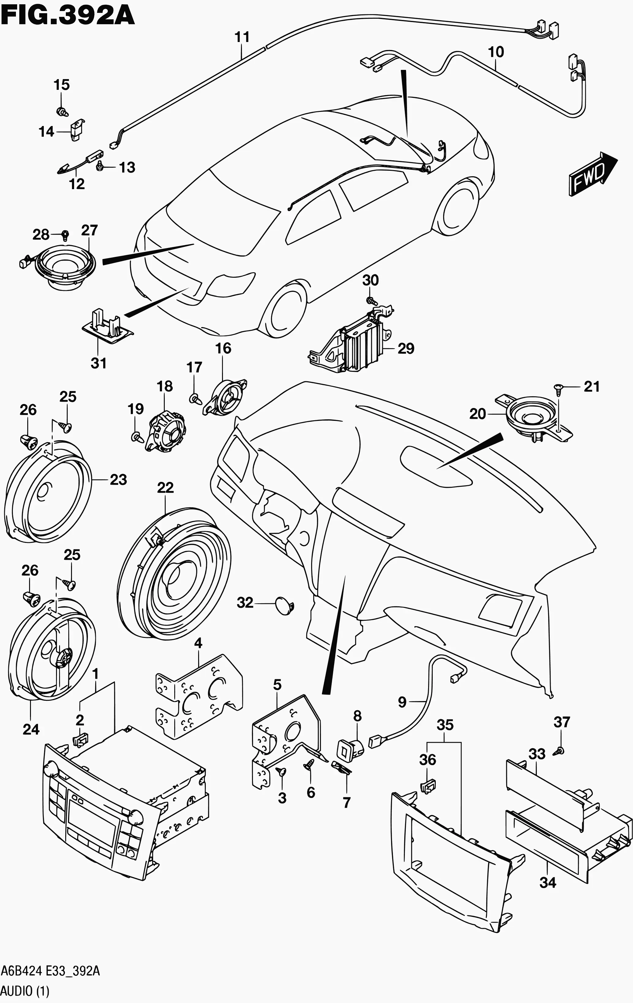 Audio system diagram