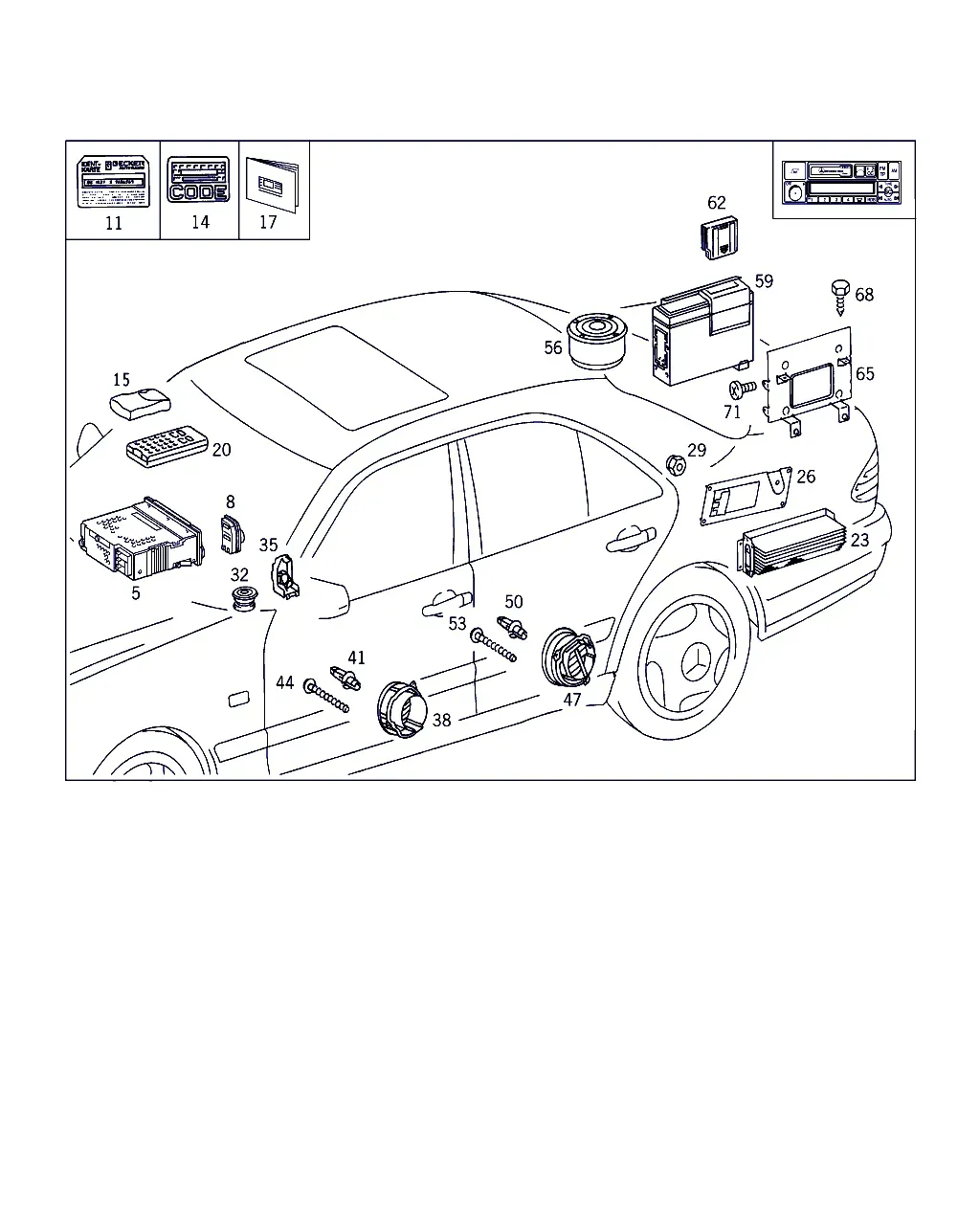Audio system diagram