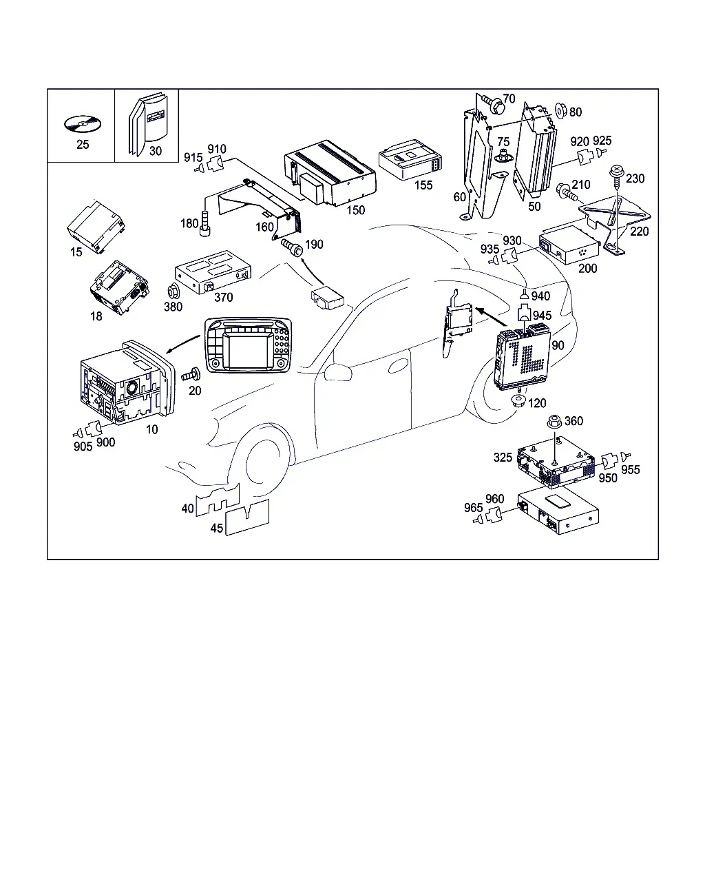 Audio system diagram