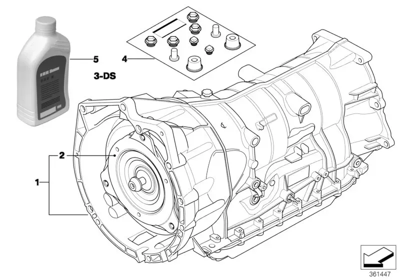 Automatic transmission diagram