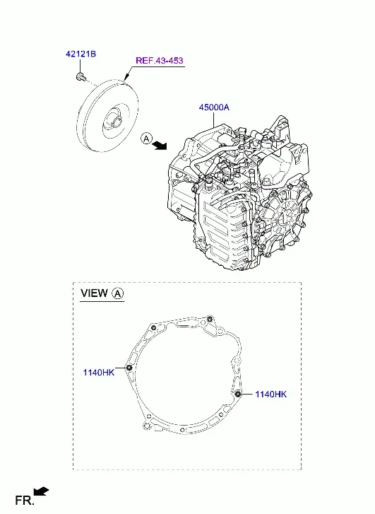 Automatic transmission diagram
