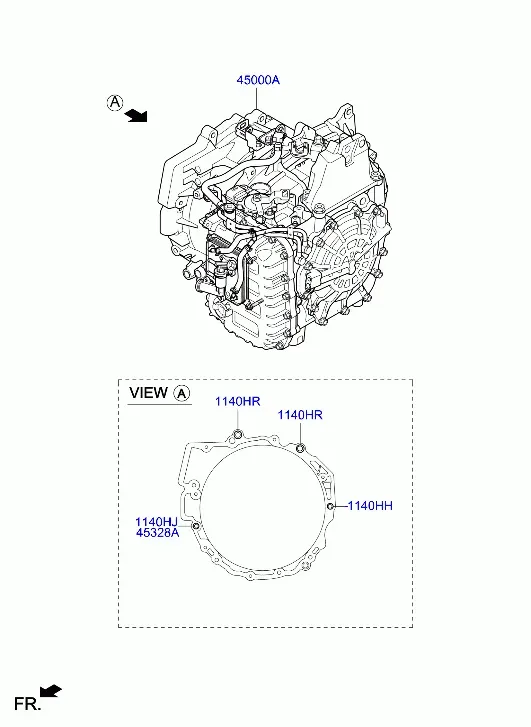 Automatic transmission diagram