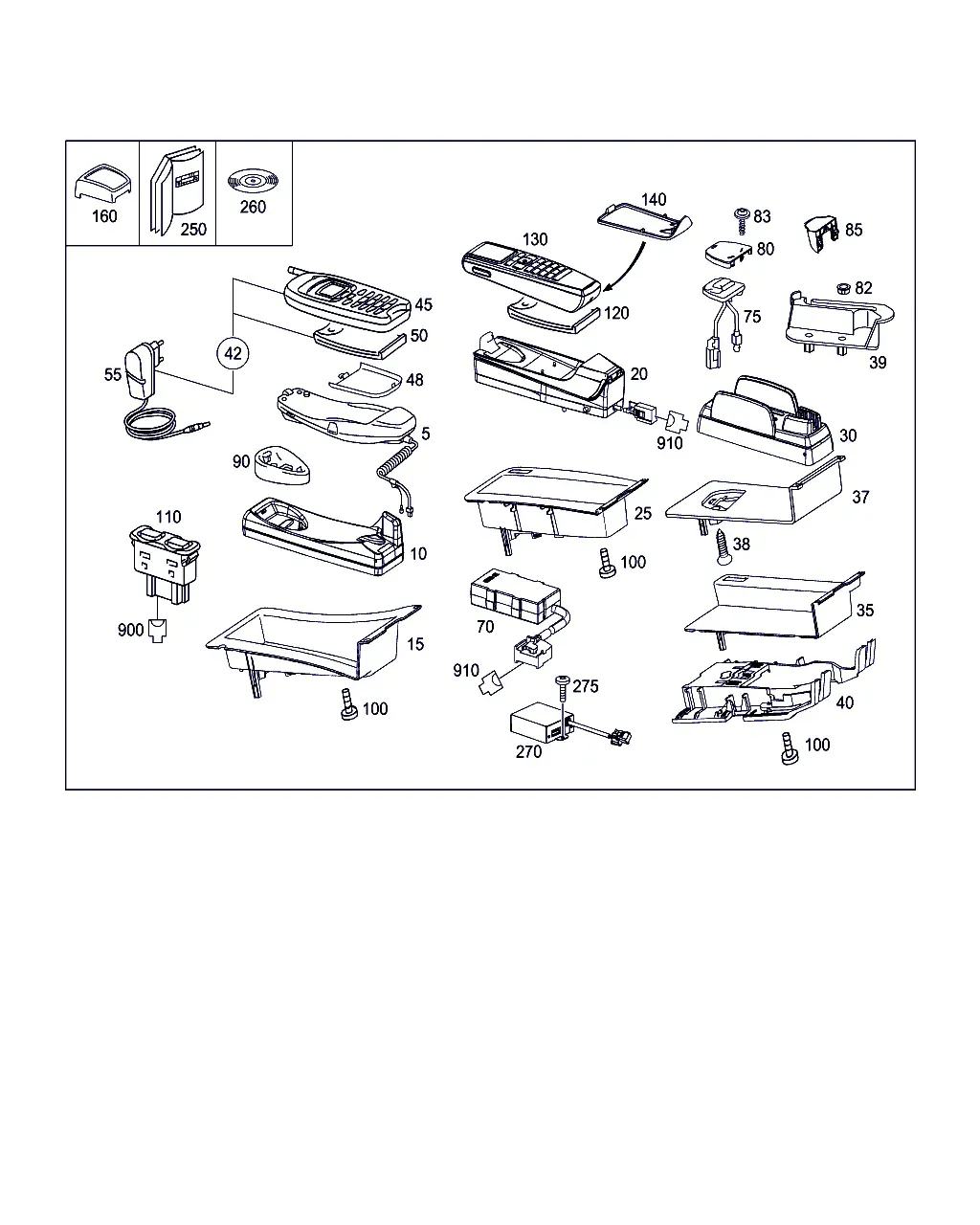 Car phone diagram