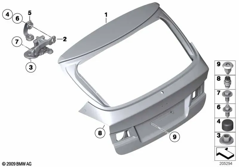Tailgate diagram
