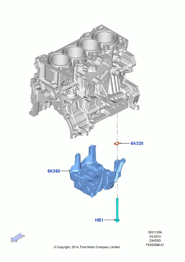 Balance shaft diagram