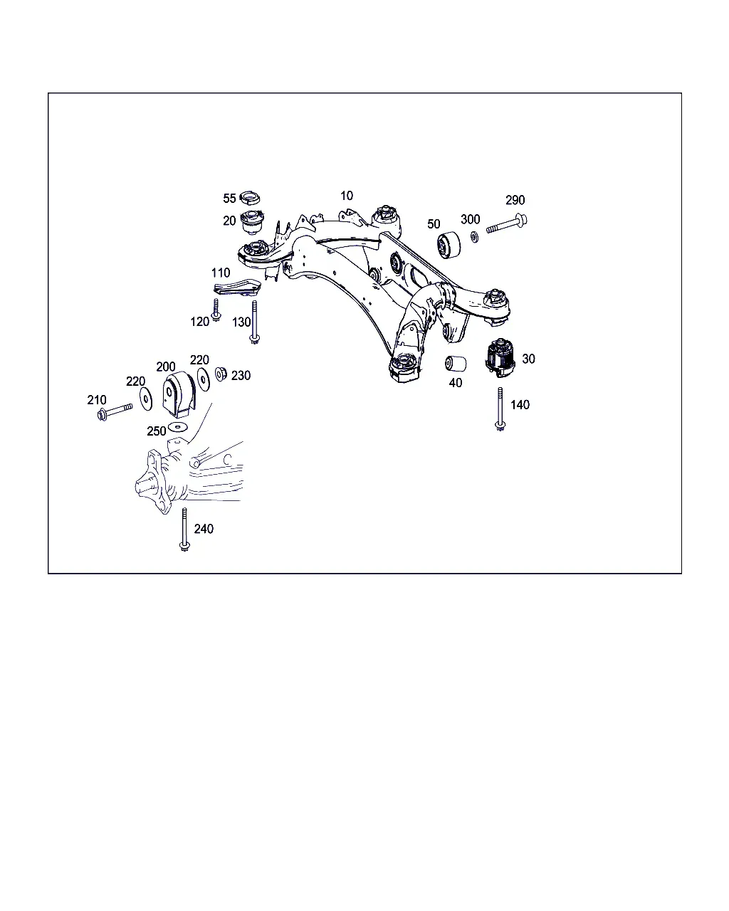 Axle beam diagram