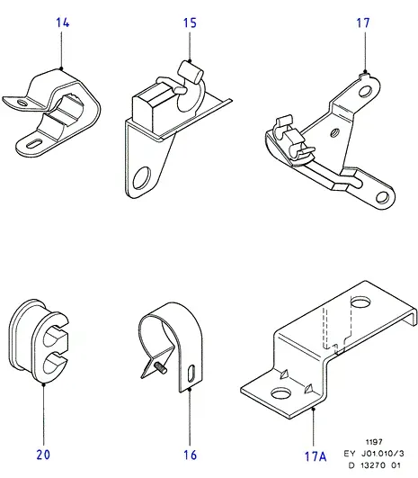 Battery and horn diagram