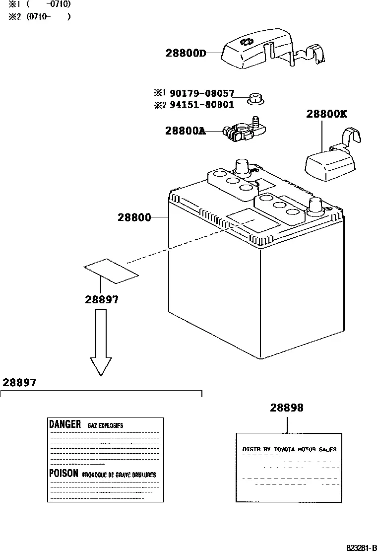Battery diagram