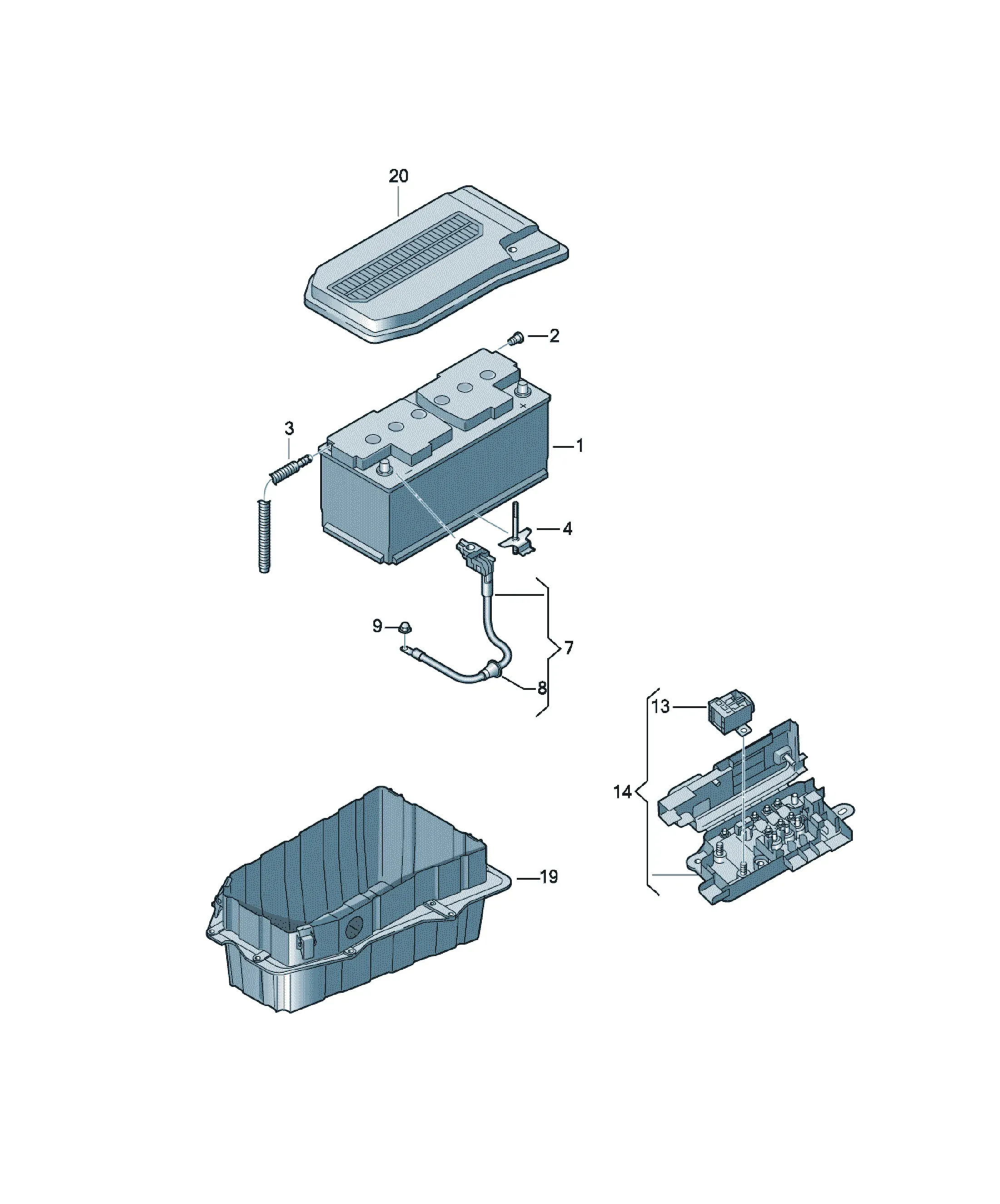 Battery diagram