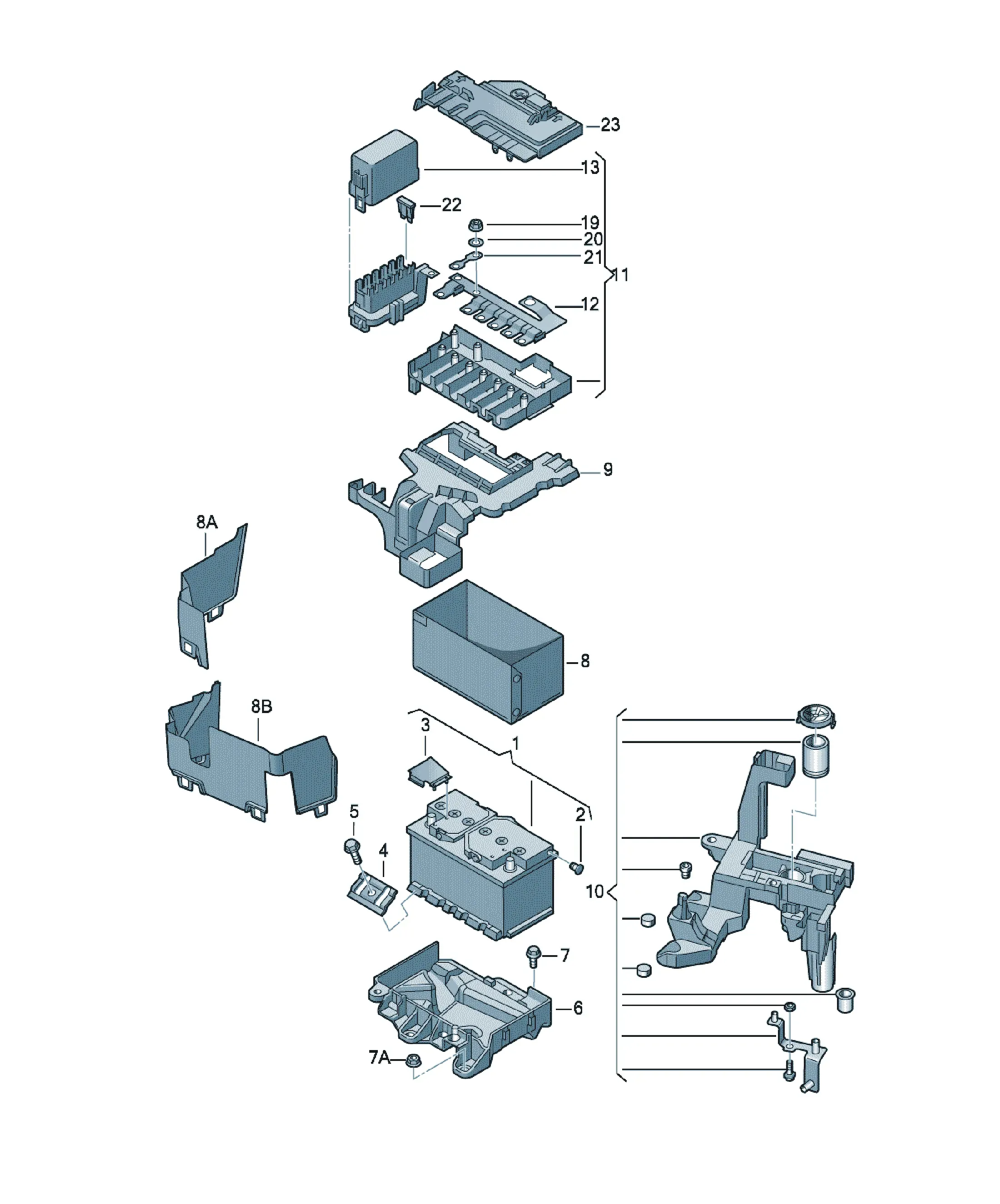 Battery diagram