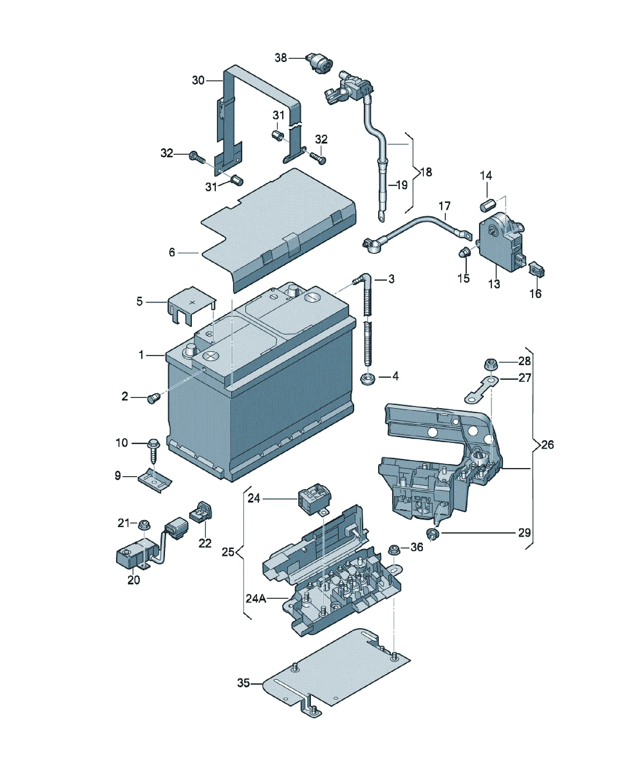 Battery diagram