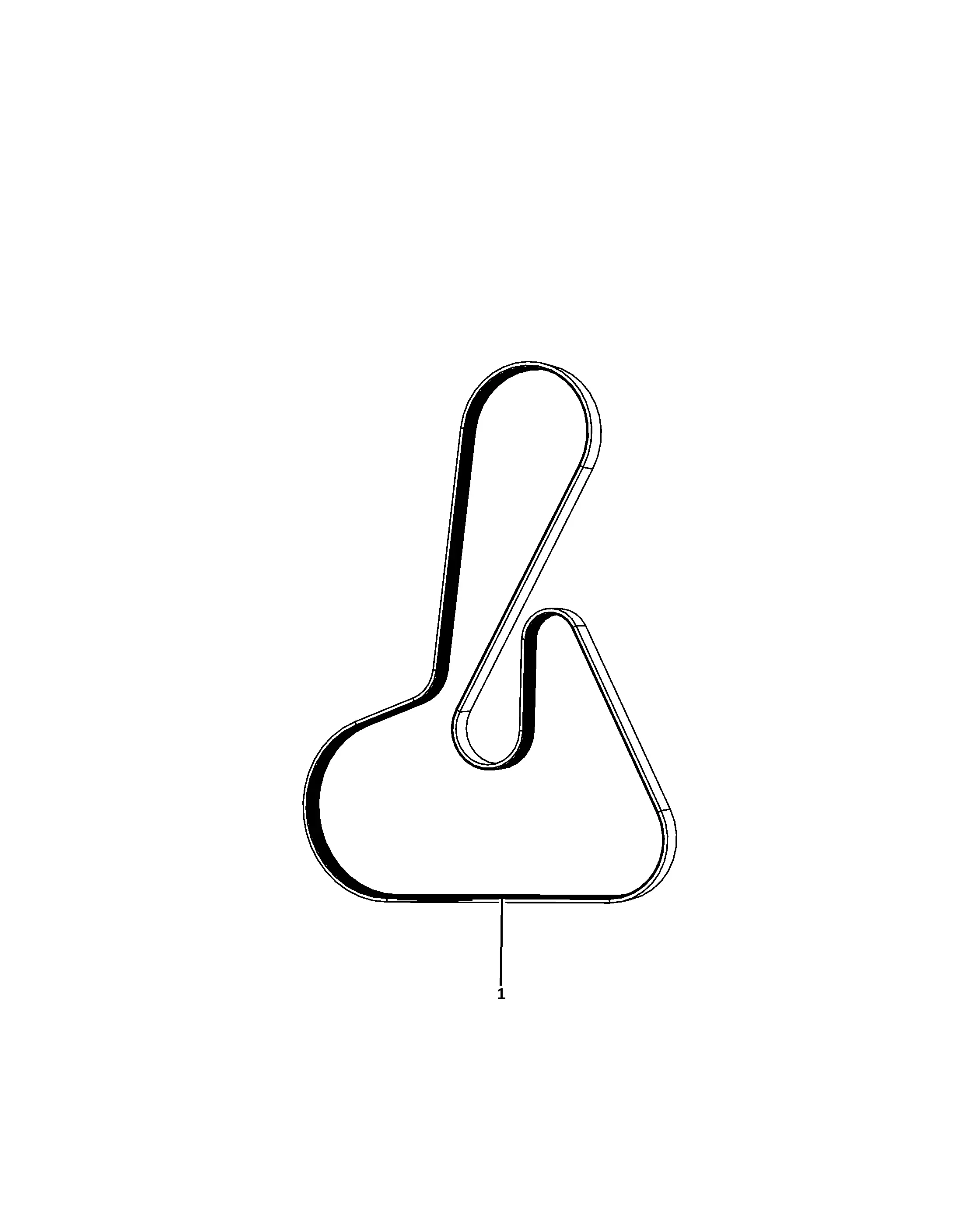 Serpentine belt diagram