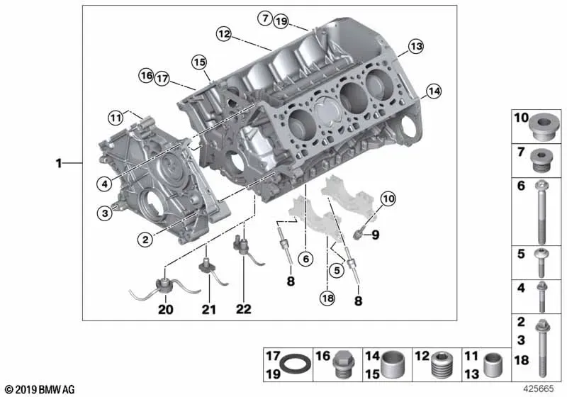Cylinder block diagram