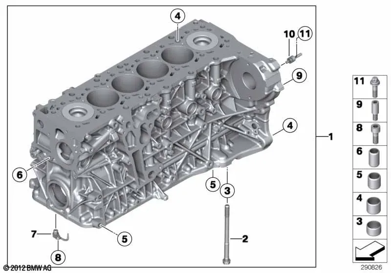 Cylinder block diagram