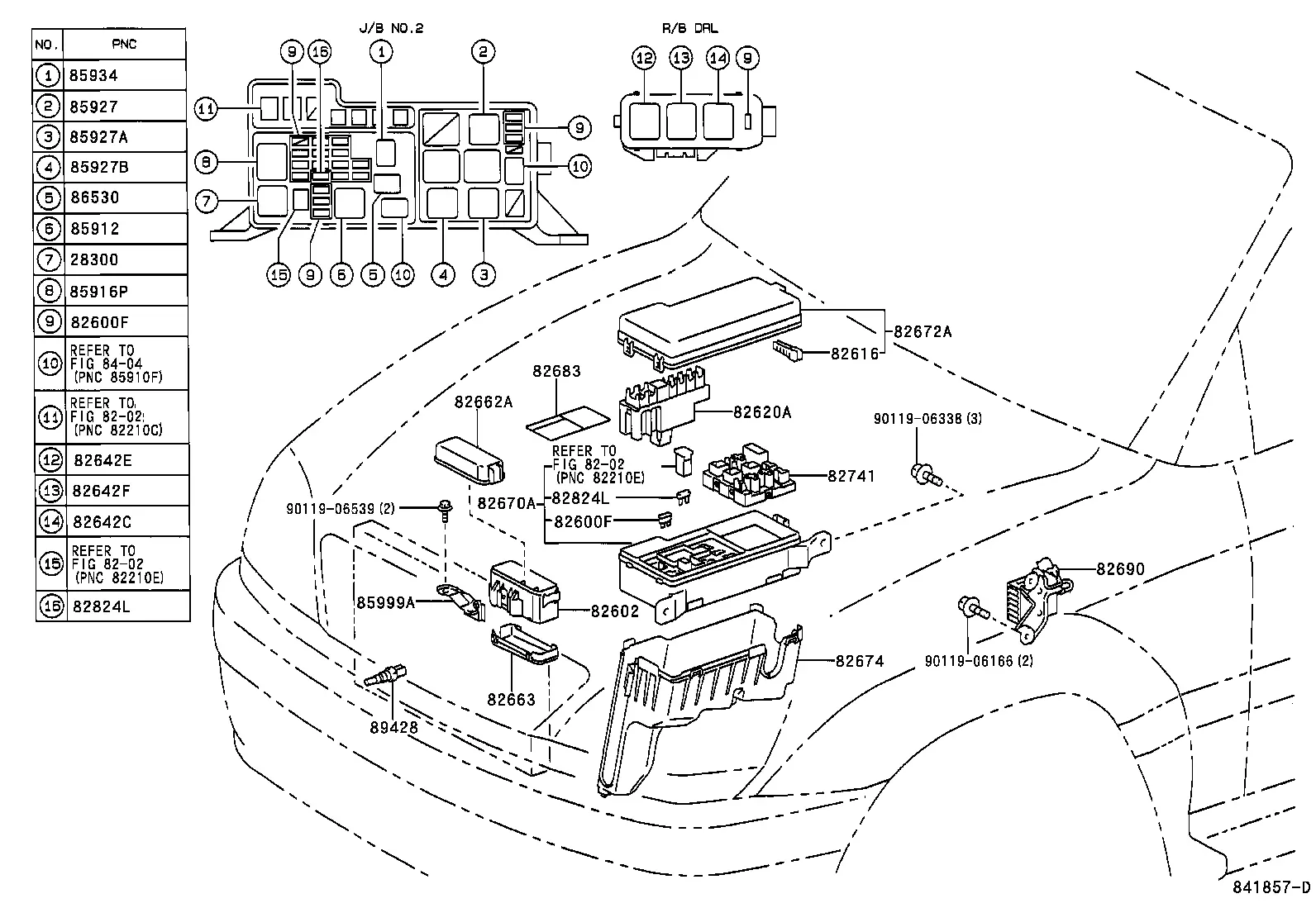 Cooling system relay box diagram