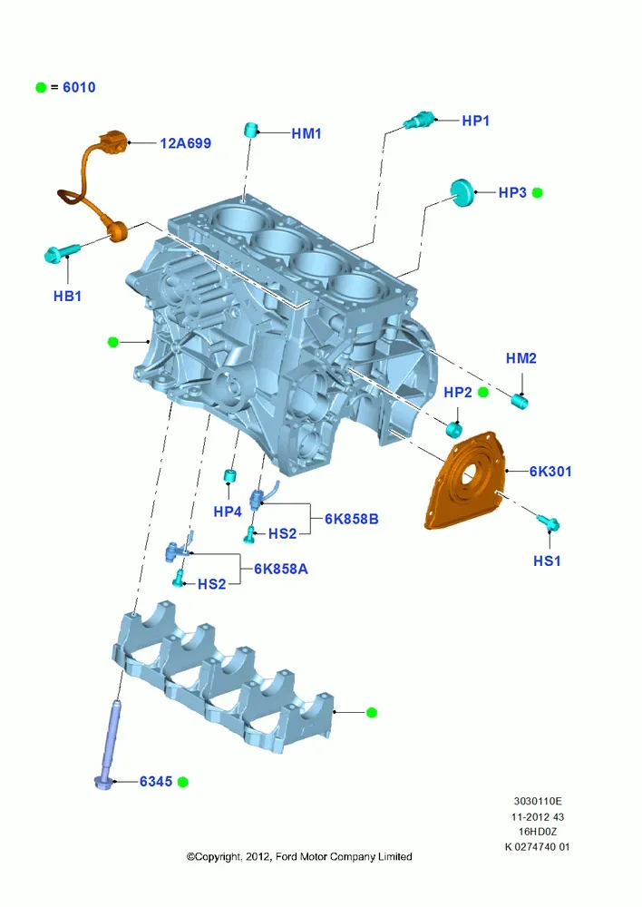 Cylinder block diagram