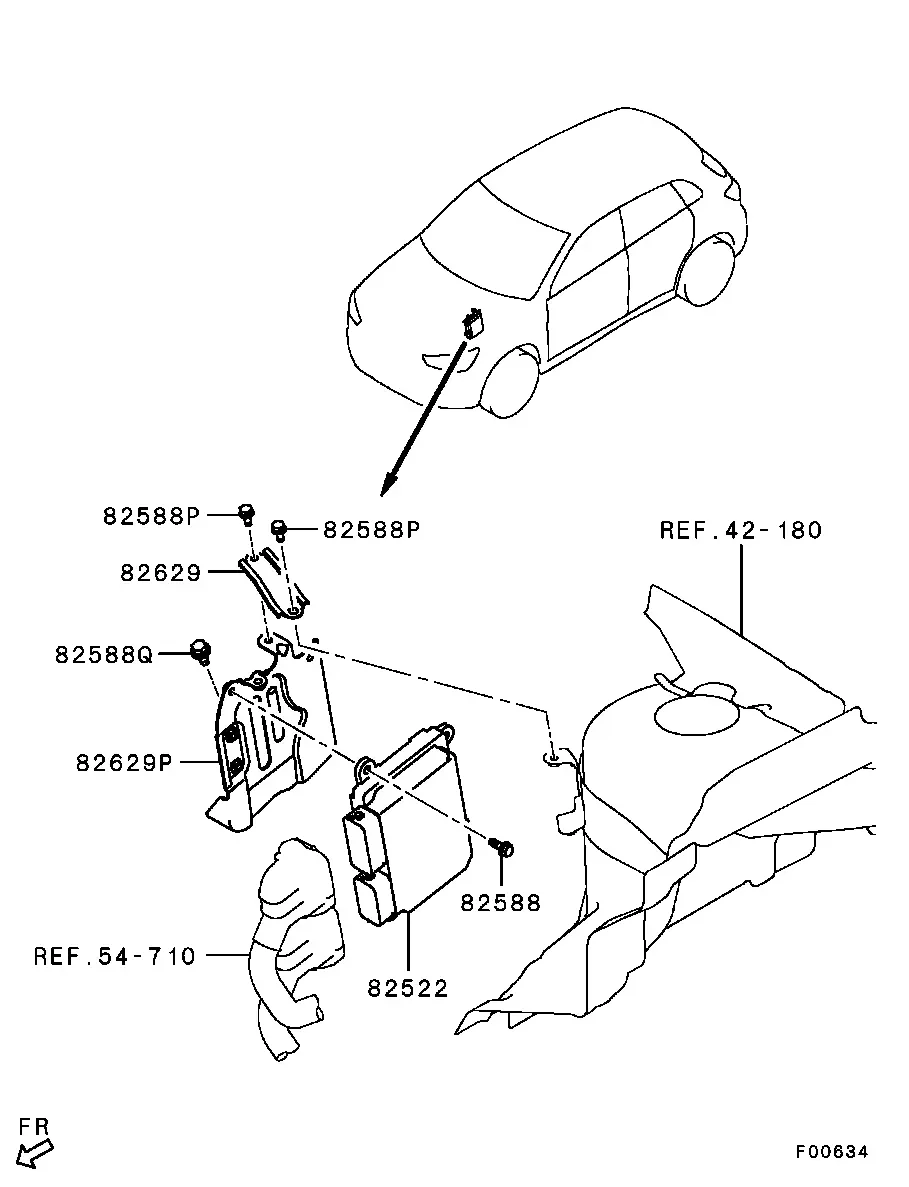 Engine control unit diagram