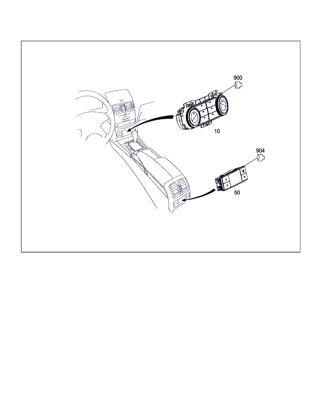 Heater control unit diagram