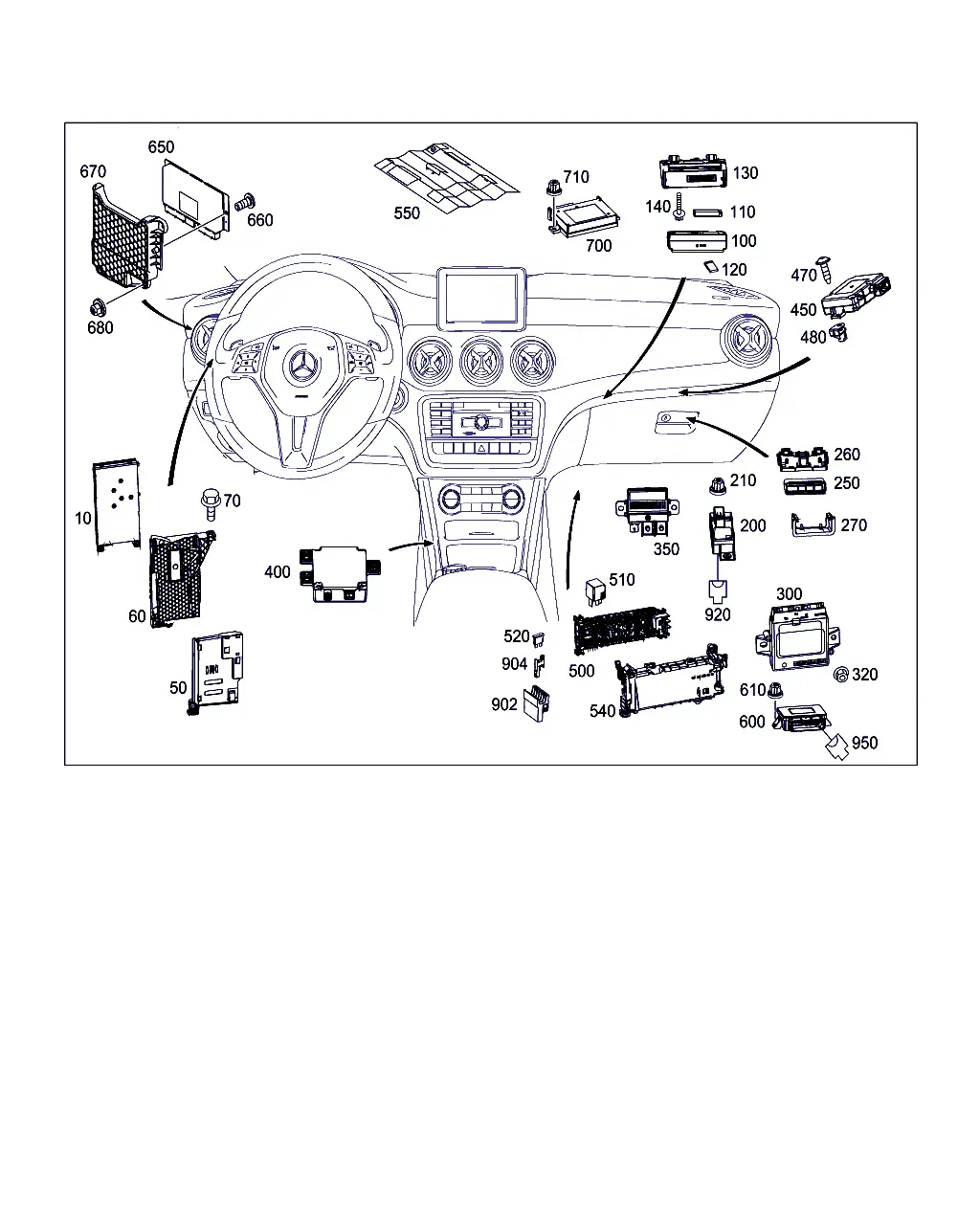 Interior fuse and relay box diagram