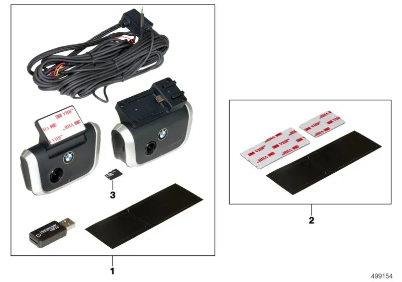 Dash cam system diagram
