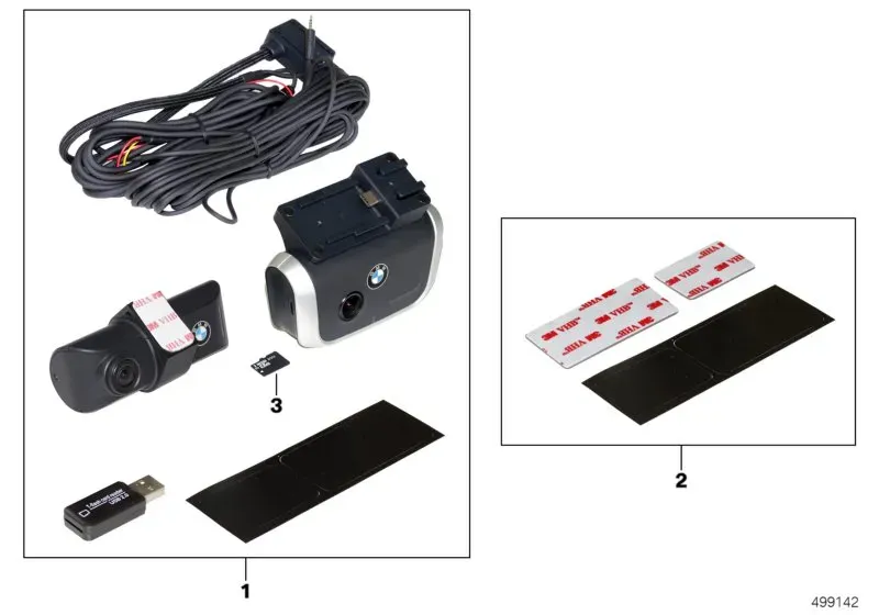 Dash cam system diagram
