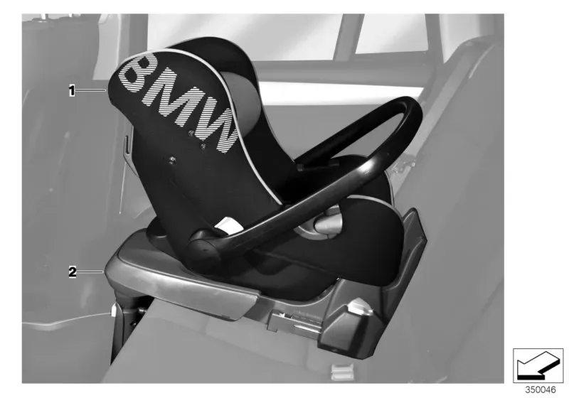 Child seat diagram