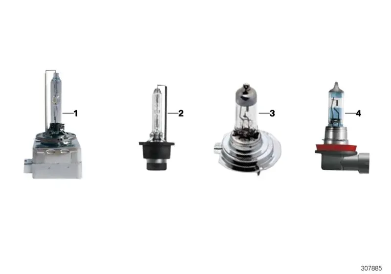 Halogen lamp diagram