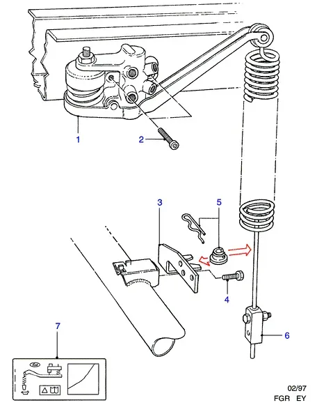 Brake pressure regulator diagram
