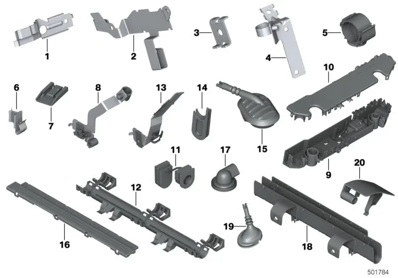 Wiring harness mounting diagram