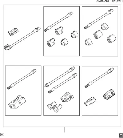Communication cable kit diagram