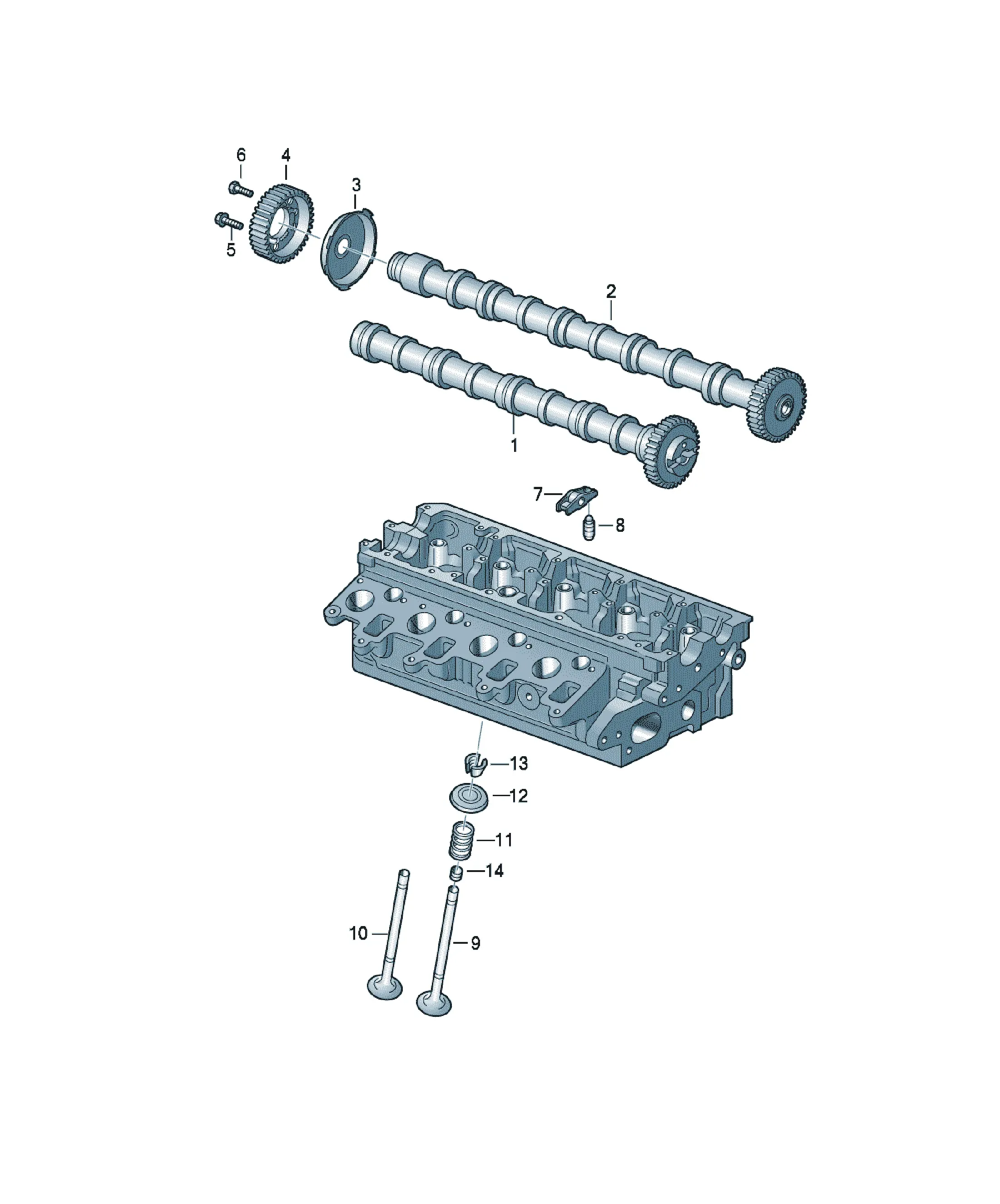 Valvetrain diagram