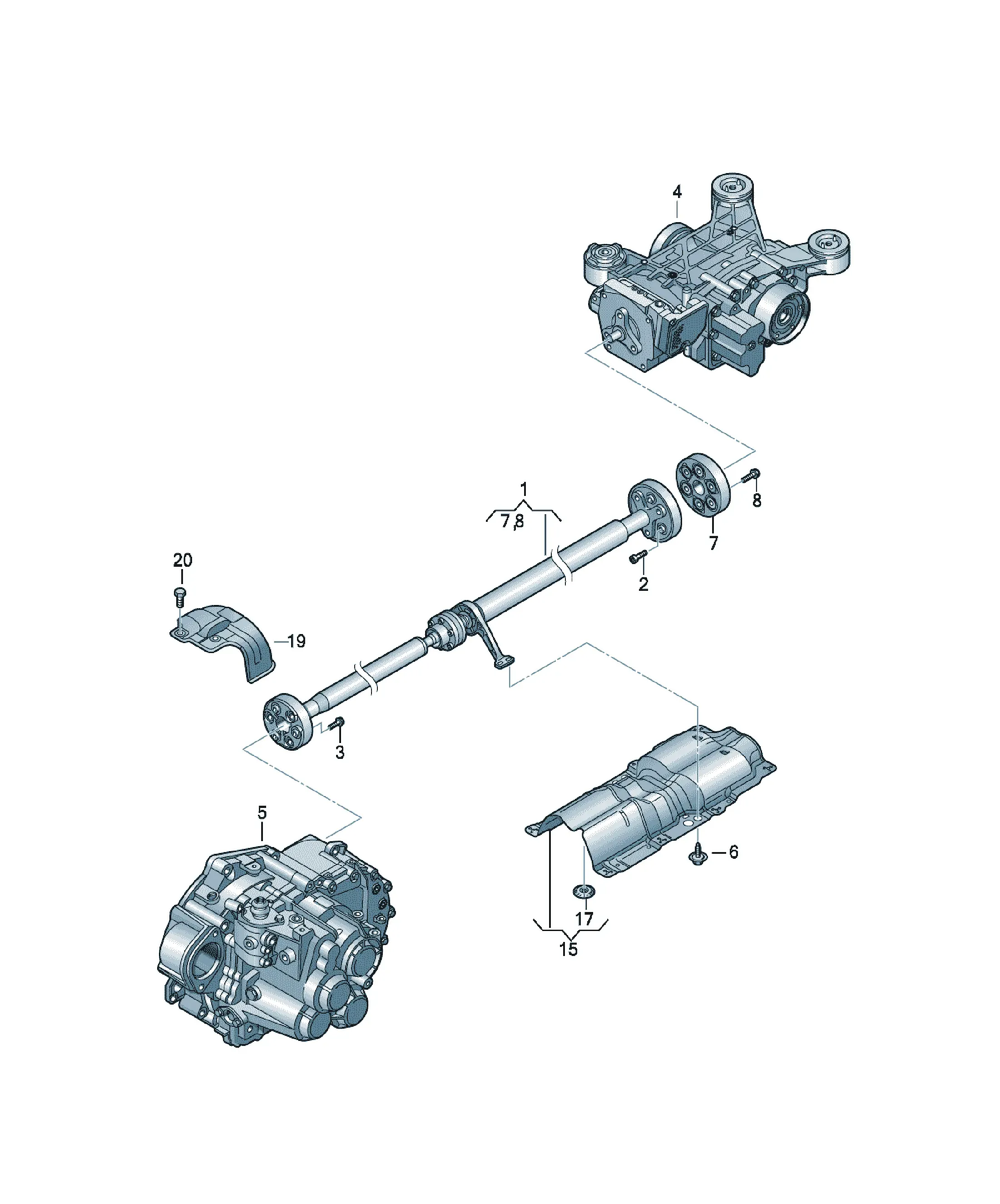 Propeller shaft diagram