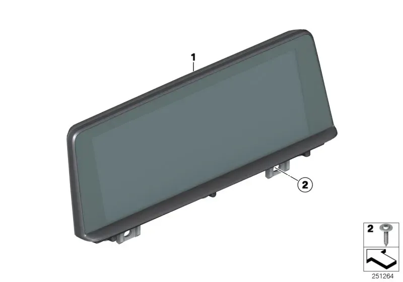 Central information display diagram