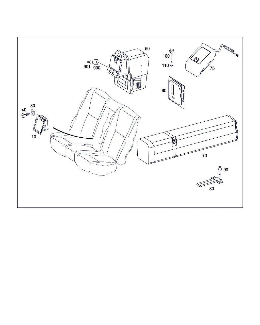 Ski Bag and Cooled Compartment diagram