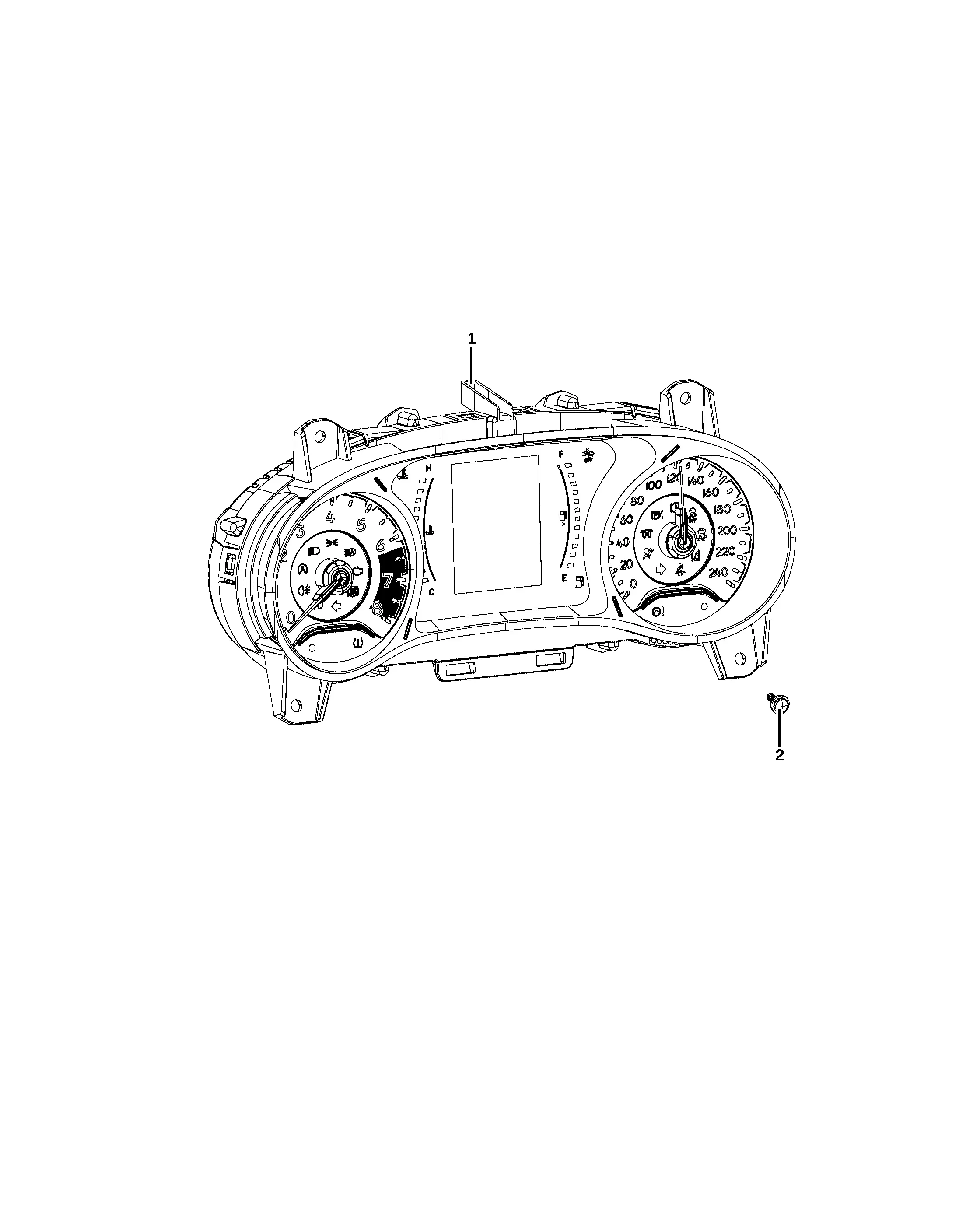 Instrument cluster diagram